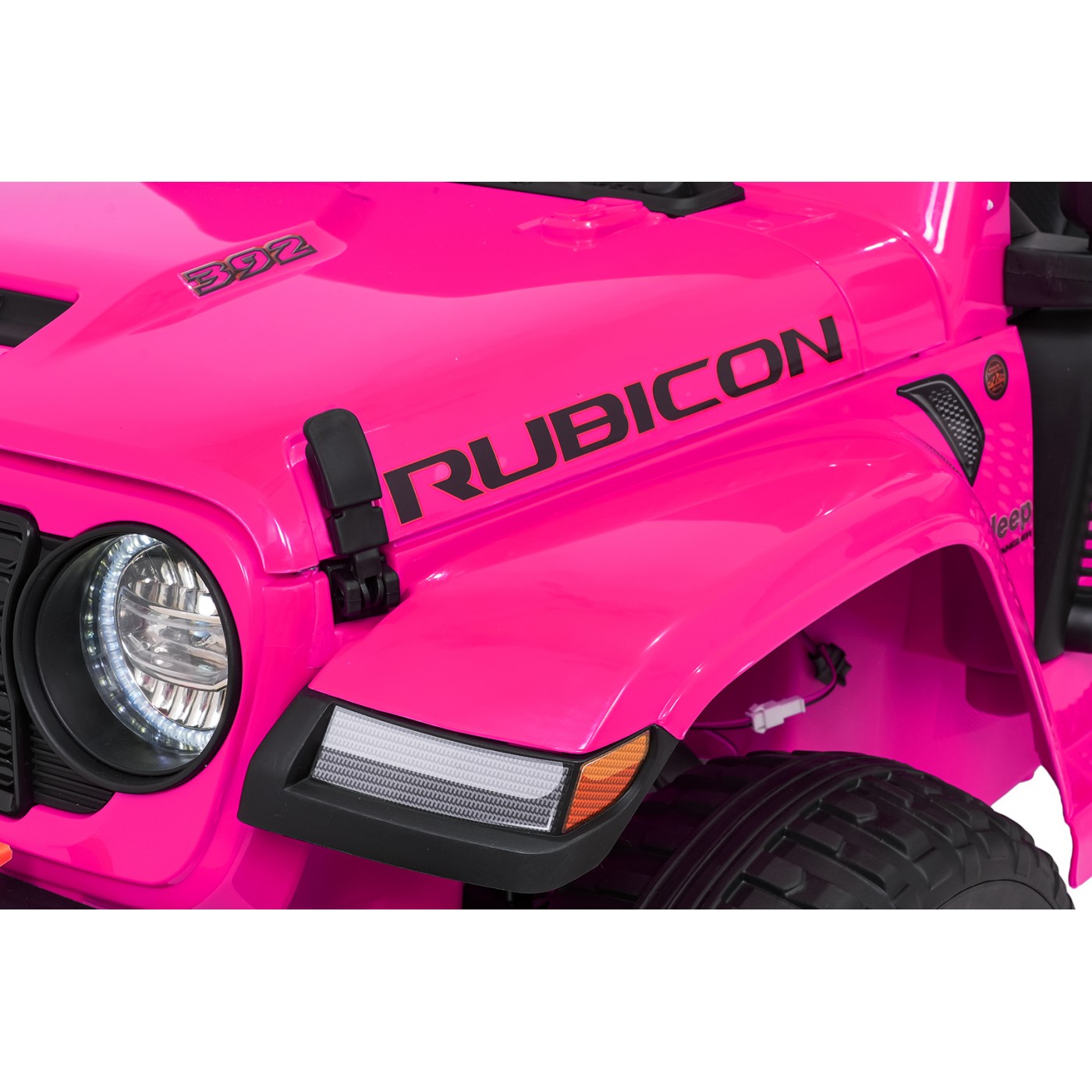 Jeep Wrangler Rubicon LIFT růžové vozidlo