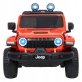 Jeep Wrangler Rubicon LIFT oranžové vozidlo