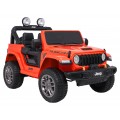 Jeep Wrangler Rubicon LIFT oranžové vozidlo