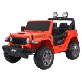 Jeep Wrangler Rubicon LIFT oranžové vozidlo