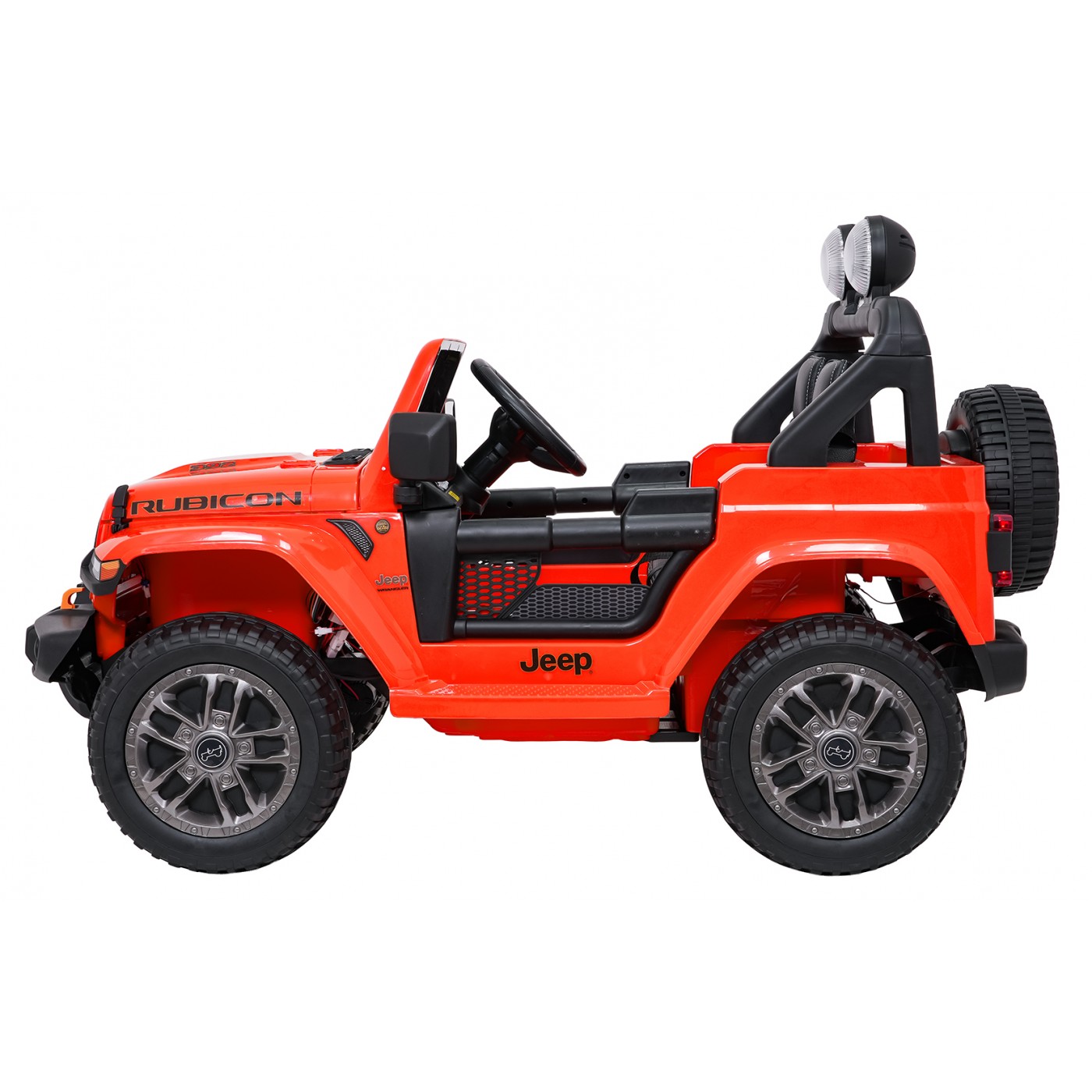 Jeep Wrangler Rubicon LIFT oranžové vozidlo