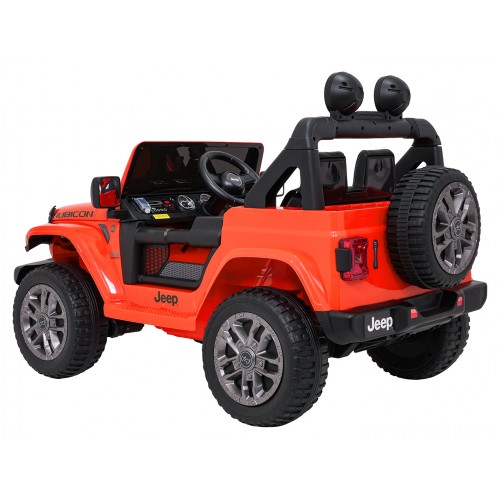Jeep Wrangler Rubicon LIFT oranžové vozidlo