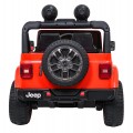 Jeep Wrangler Rubicon LIFT oranžové vozidlo