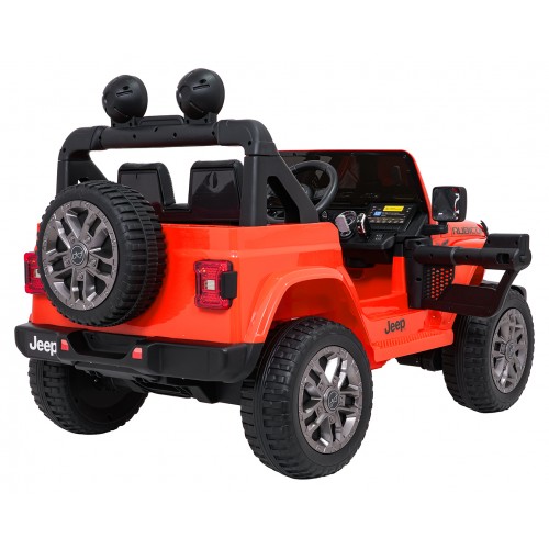 Jeep Wrangler Rubicon LIFT oranžové vozidlo