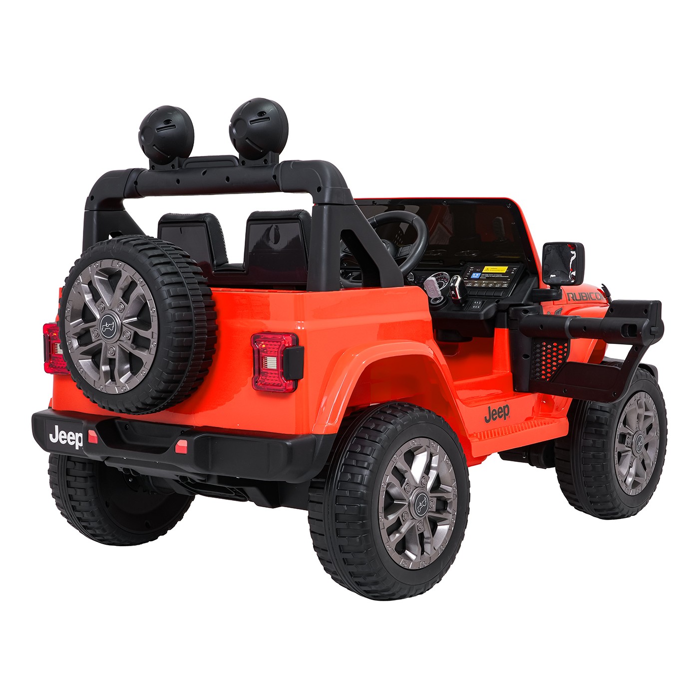 Jeep Wrangler Rubicon LIFT oranžové vozidlo
