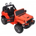 Jeep Wrangler Rubicon LIFT oranžové vozidlo