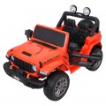 Jeep Wrangler Rubicon LIFT oranžové vozidlo