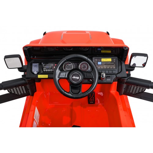 Jeep Wrangler Rubicon LIFT oranžové vozidlo