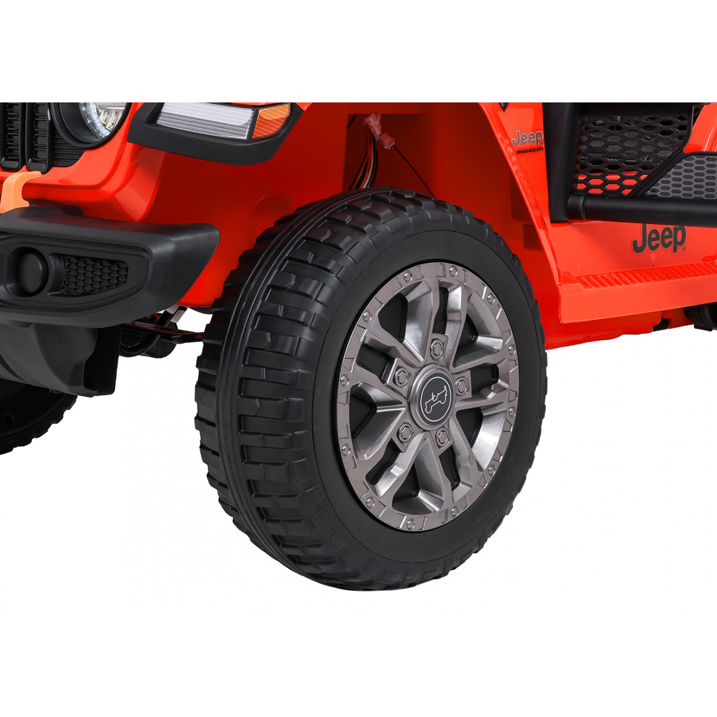 Jeep Wrangler Rubicon LIFT oranžové vozidlo