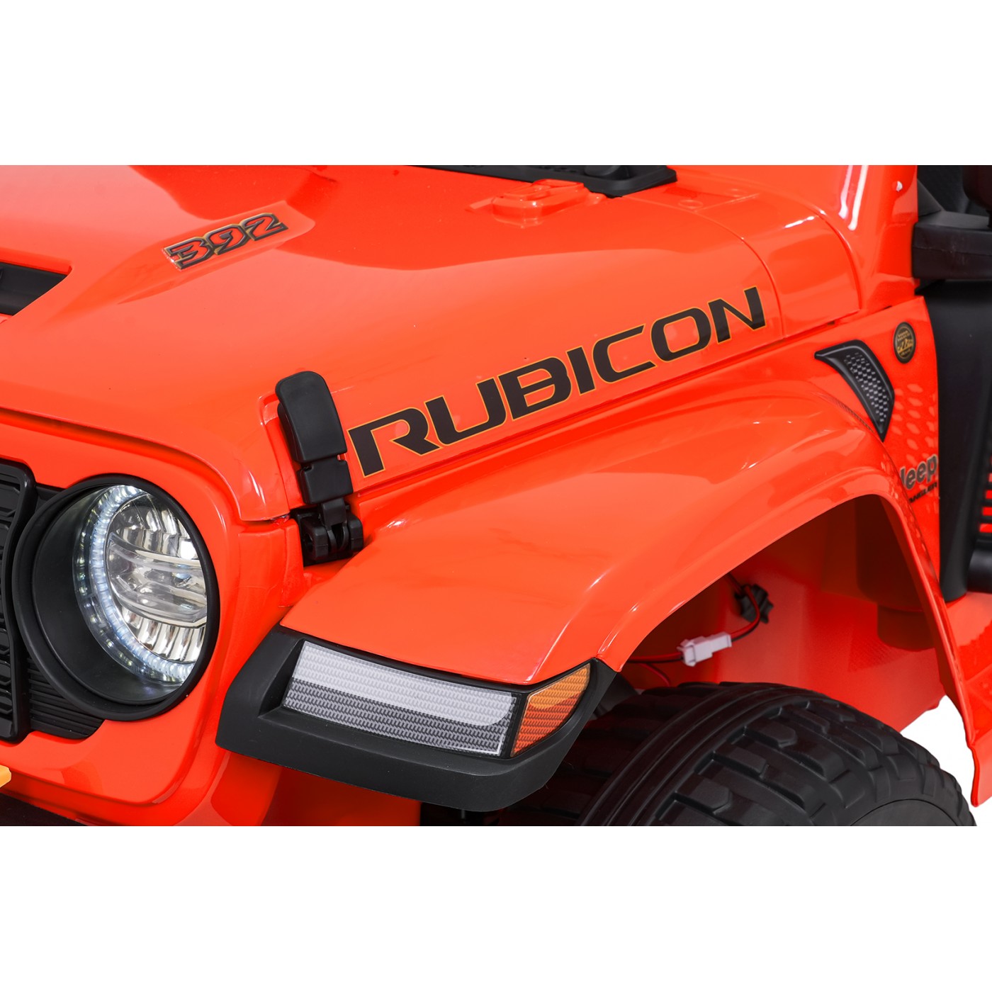 Jeep Wrangler Rubicon LIFT oranžové vozidlo