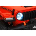Jeep Wrangler Rubicon LIFT oranžové vozidlo