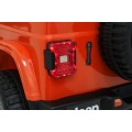 Jeep Wrangler Rubicon LIFT oranžové vozidlo