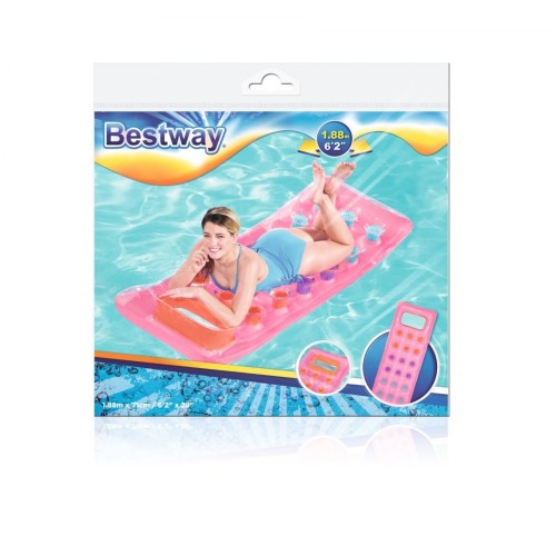 Plážová matrace 188 71 cm BESTWAY RŮŽOVÁ