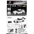 R/C Drift Car 1:20 se světly Funkce bílá