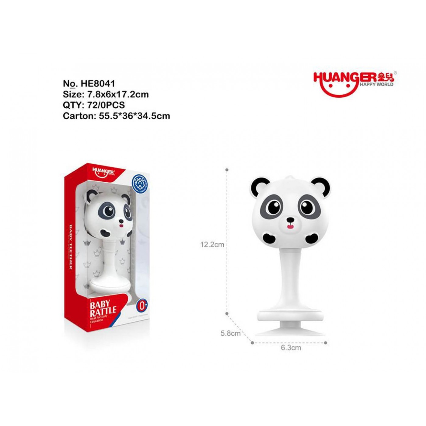 Chrastítko Panda