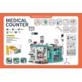 Sada MEGA Little Doctor Set Blue 77el.