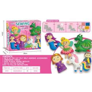 Kreativní vyšívací sada Princess Edition