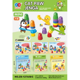 Arkádová hra Cups + karty Penguin Edition