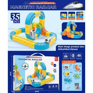 Barevné magnetické stopy 35el.