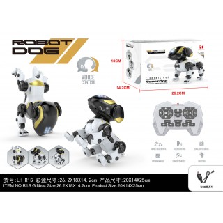Robotický pes BUNNY R/C bílý