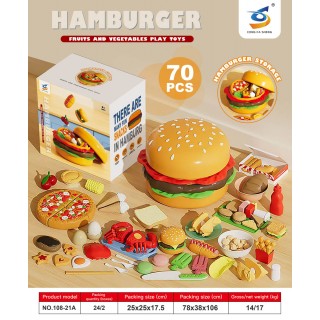 Sada příslušenství pro rychlé občerstvení + hamburgery
