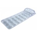Nafukovací plážová matrace BESTWAY stříbrná metalíza 188x71cm opravná sada