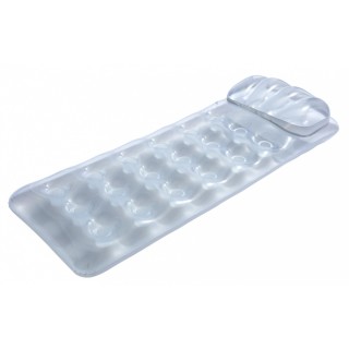 Nafukovací plážová matrace BESTWAY stříbrná metalíza 188x71cm opravná sada