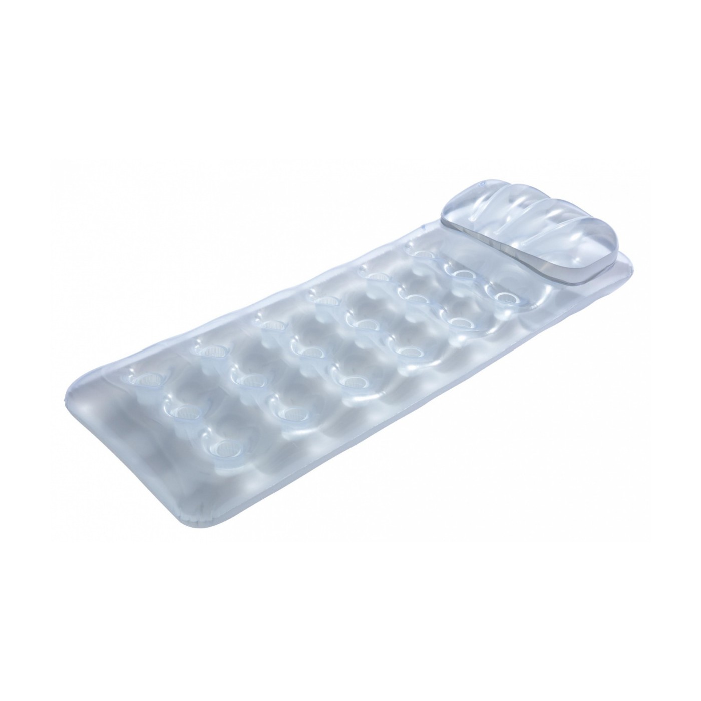 Nafukovací plážová matrace BESTWAY stříbrná metalíza 188x71cm opravná sada