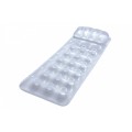 Nafukovací plážová matrace BESTWAY stříbrná metalíza 188x71cm opravná sada
