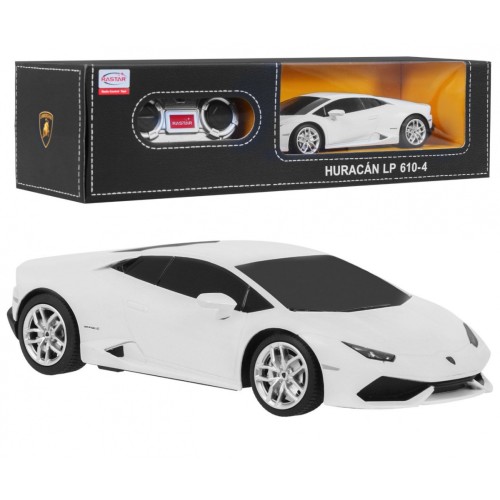Autíčko R C Lamborgihini HURACAN LP610-4 bílá 1 24 RASTAR