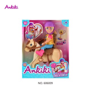 Panenka Ankiki s koněm + příslušenství