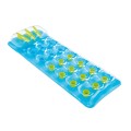 Neonová plážová matrace BESTWAY modrá 188x71cm + opravná sada