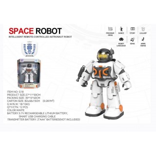 R/C SPACE ROBOT bílý