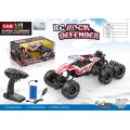 Pásový vůz R/C 6x6 CHASE Červený