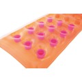Neonová plážová matrace BESTWAY oranžová 188x71cm + opravná sada