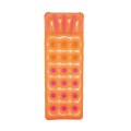 Neonová plážová matrace BESTWAY oranžová 188x71cm + opravná sada