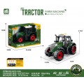 Traktor se světly a zvukovou funkcí Tmavě zelená