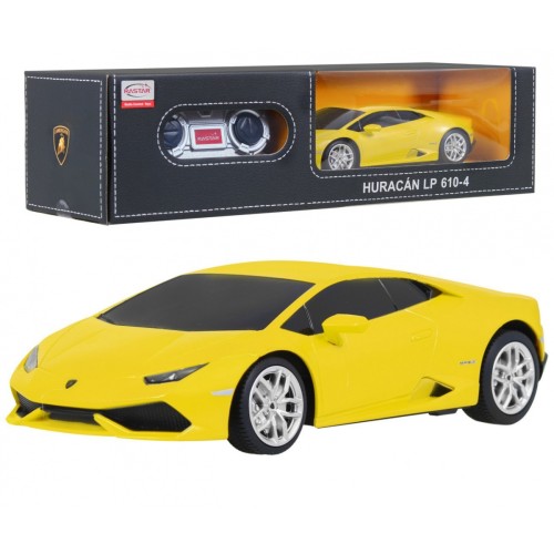 Autíčko R C Lamborgihini HURACAN LP610-4 žlutý 1 24 RASTAR