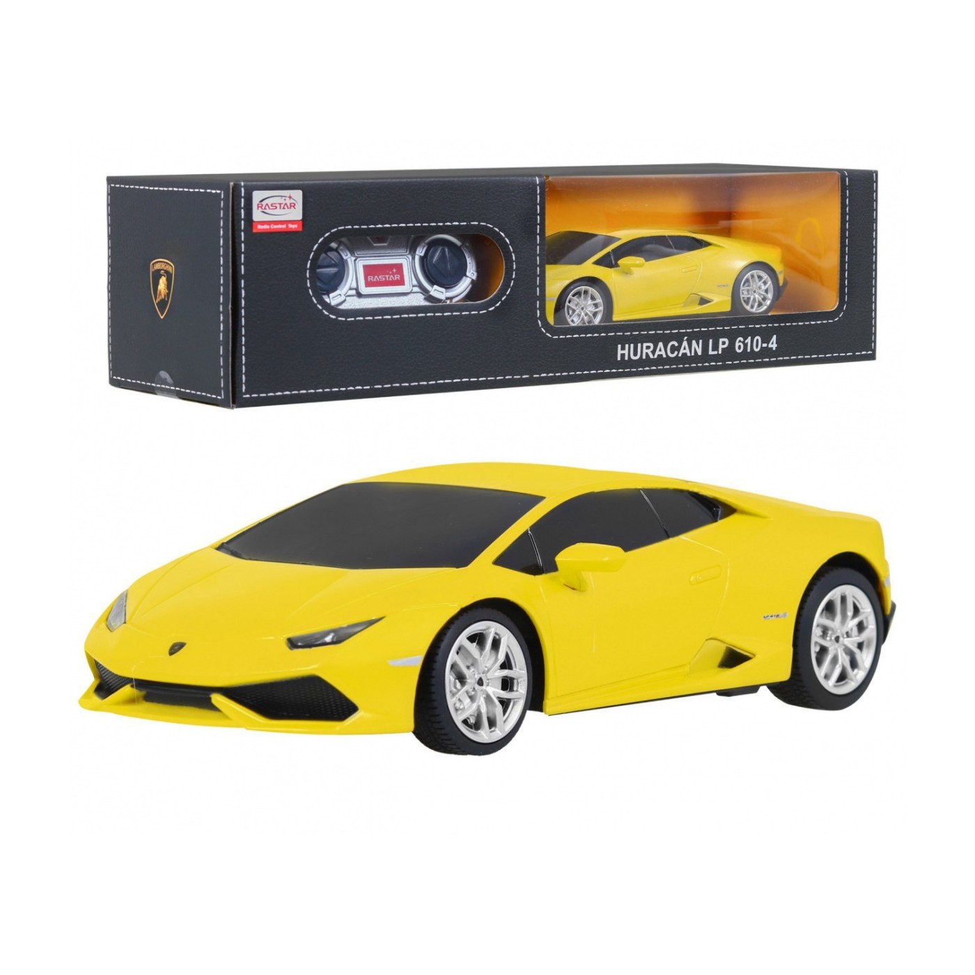 Autíčko R C Lamborgihini HURACAN LP610-4 žlutý 1 24 RASTAR