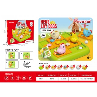 Logická hra Chickens
