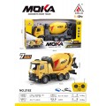 Stavební vozidla Žlutá míchačka na beton R/C