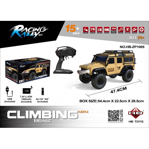 R/C terénní auto CLIMBING BEAST 4x4 1:10 Sandy
