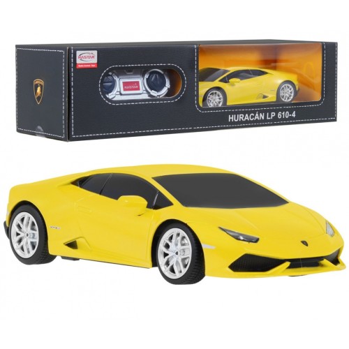 Autíčko R C Lamborgihini HURACAN LP610-4 žlutý 1 24 RASTAR