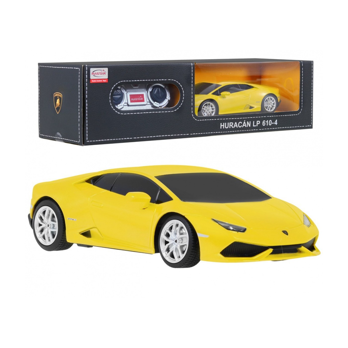 Autíčko R C Lamborgihini HURACAN LP610-4 žlutý 1 24 RASTAR