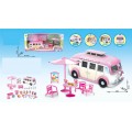 MEGA Camper Pink + rozsáhlé vybavení