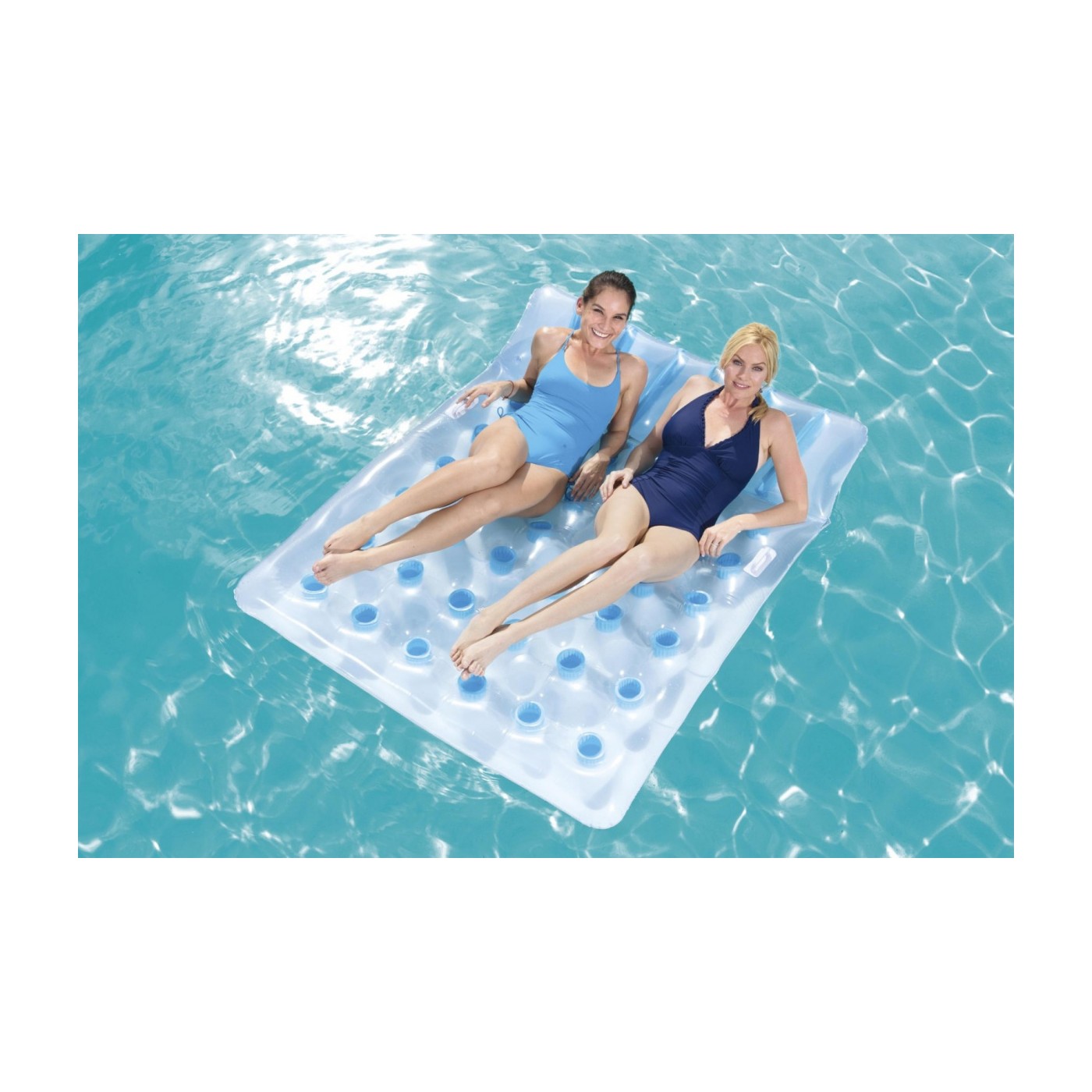 Plavecká matrace BESTWAY pro 2 osoby 193X142CM + opravná sada
