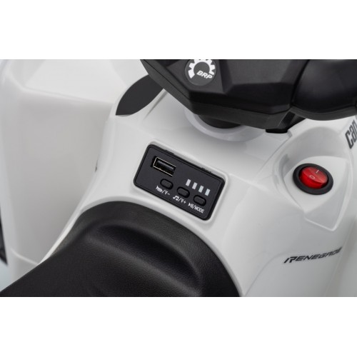 MINI Can Am Renegade ATV bílá