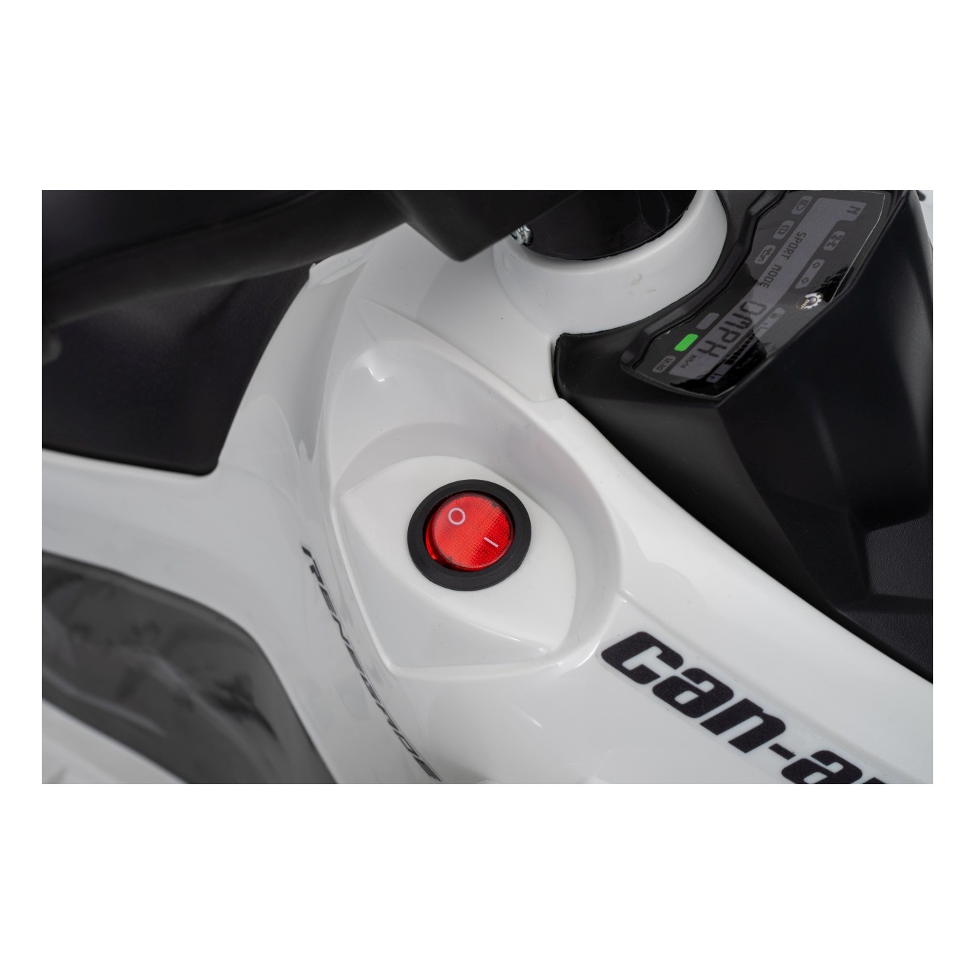 MINI Can Am Renegade ATV bílá