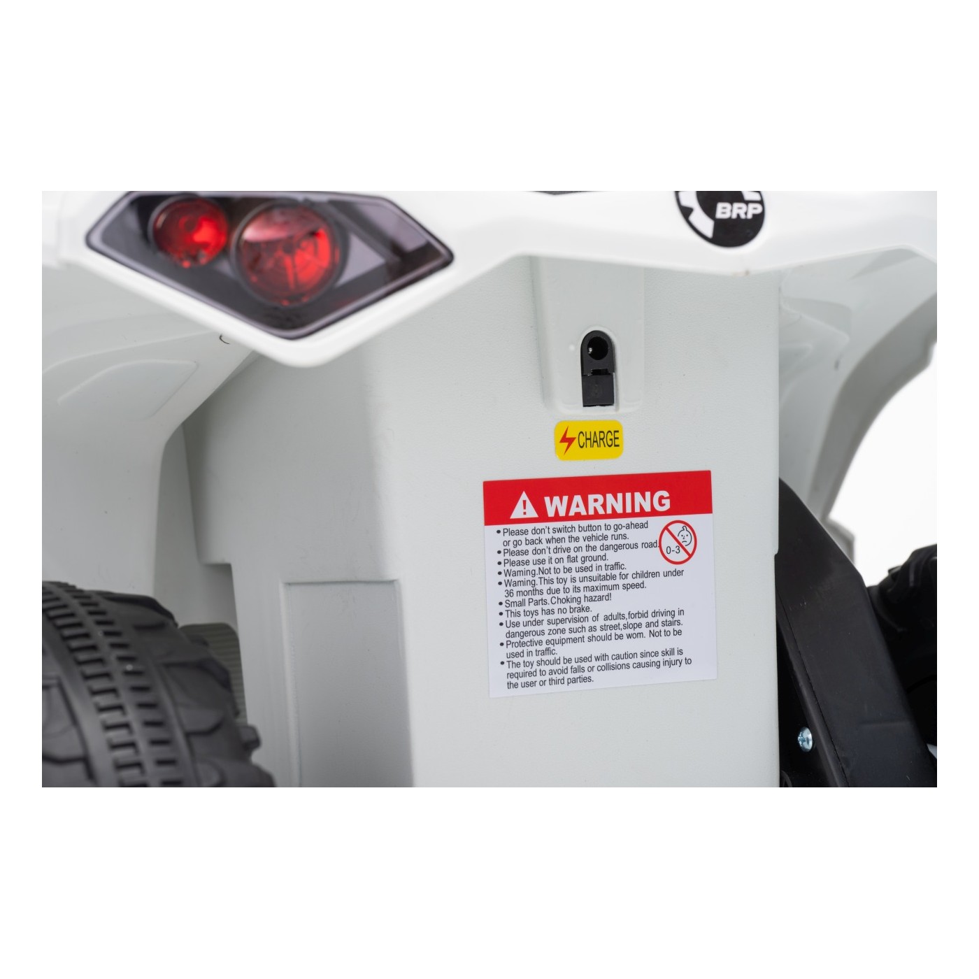 MINI Can Am Renegade ATV bílá