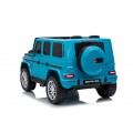 Mercedes G63 AMG modré vozidlo